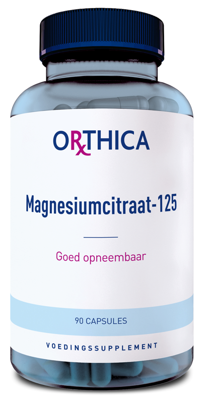 Orthica Magnesium Citrate-125 90 Capsules