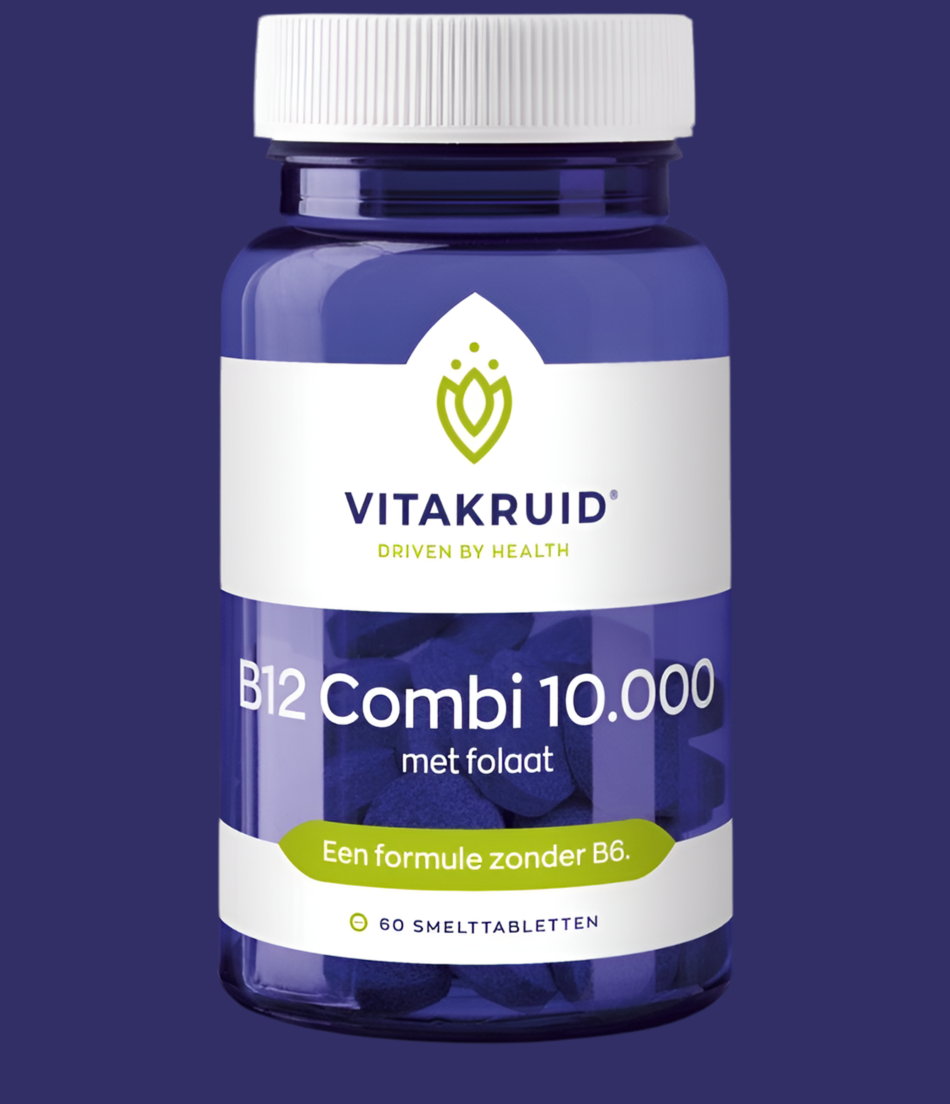 Vitakruid B12 Combi 10000® met folaat 60 tabletten