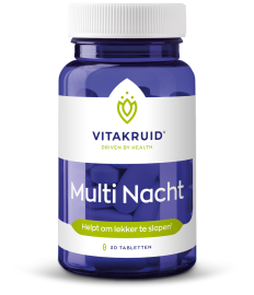 Vitakruid Multi nacht 30 tabletten