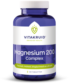 Vitakruid Magnesium 200 complex 90 tabletten