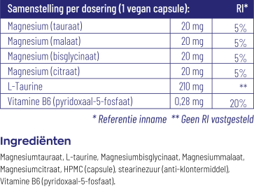 Vitakruid Magnesium complex 90 vegetarian capsules