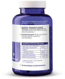 Vitakruid Visolie 1400 + D3 triglyceriden EPA 40% DHA 30% 90 softgels