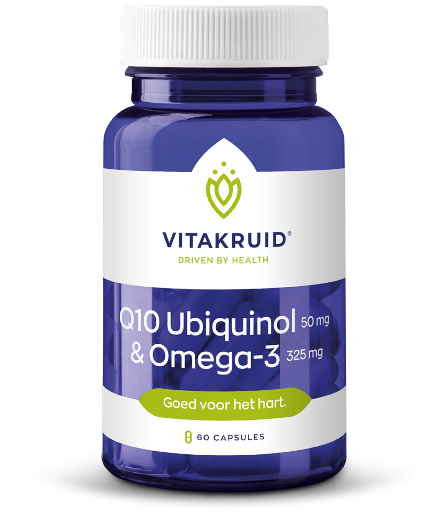 Vitakruid Q10 ubiquinol 50mg & omega-3 325mg 60 capsules