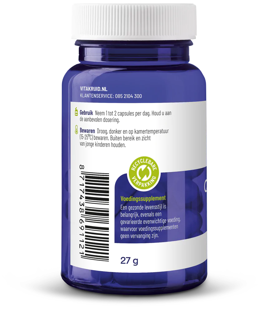 Vitakruid Q10 ubiquinol 50mg & omega-3 325mg 60 capsules