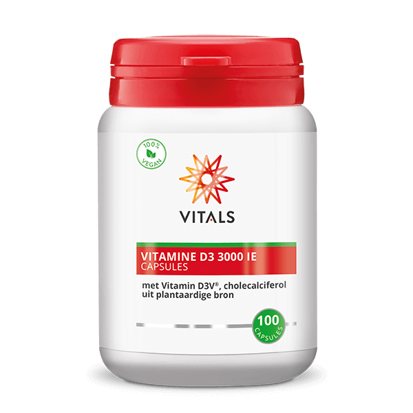 VITALS VITAMINE D3 3000 IE 100 CAPSULES
