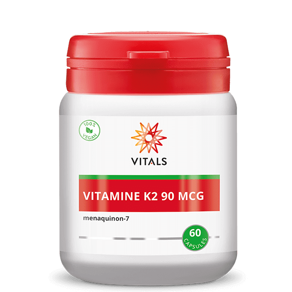 VITALS VITAMINE K2 90 MCG 60 CAPSULES