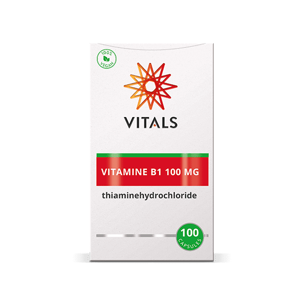 VITALS VITAMINE B1 100 MG 100 CAPSULES