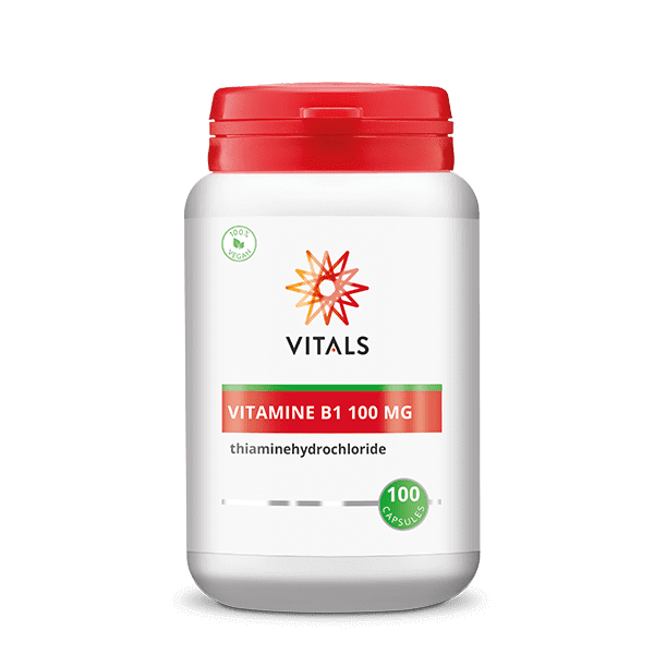 VITALS VITAMINE B1 100 MG 100 CAPSULES