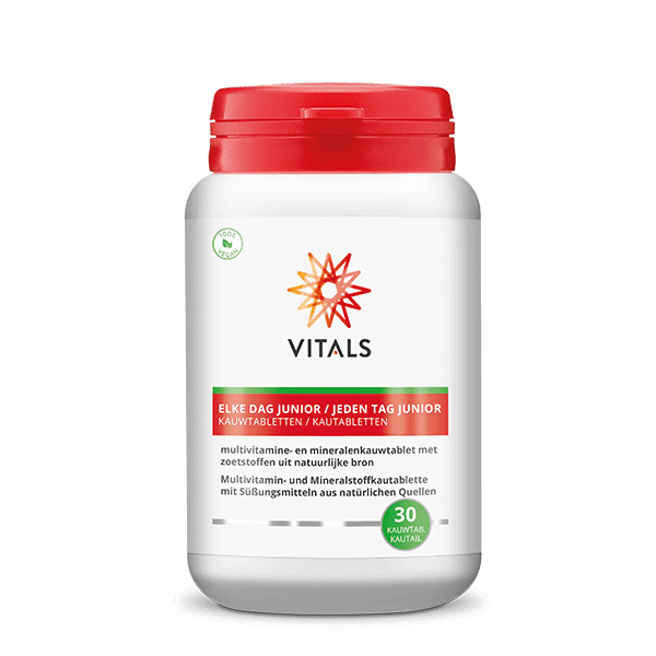 VITALS ELKE DAG JUNIOR 30 KAUWTABLETTEN
