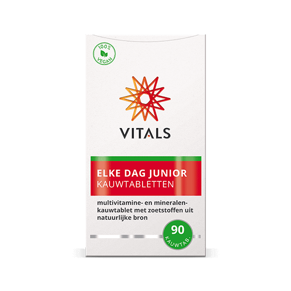 VITALS ELKE DAG JUNIOR 90 KAUWTABLETTEN