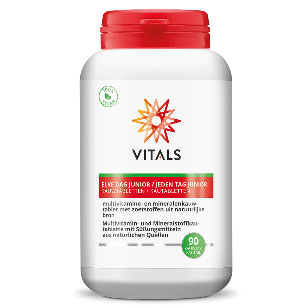 VITALS ELKE DAG JUNIOR 90 KAUWTABLETTEN