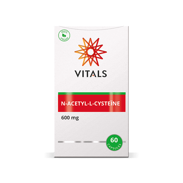 VITALS N-ACETYL-L-CYSTEÏNE 60 CAPSULES