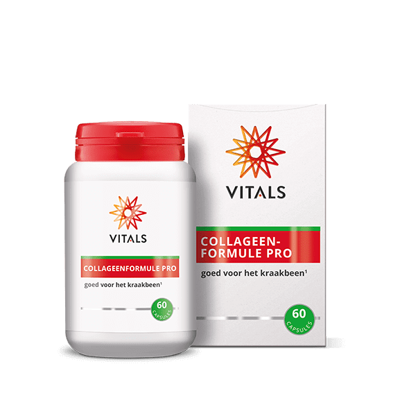 VITALS COLLAGEENFORMULE PRO VOOR KRAAKBEEN 60 CAPSULES