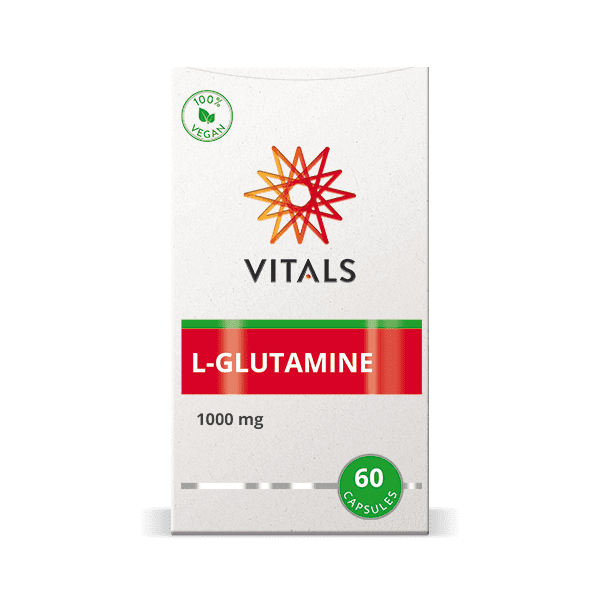 VITALS L-GLUTAMINE 1000 MG 60 CAPSULES