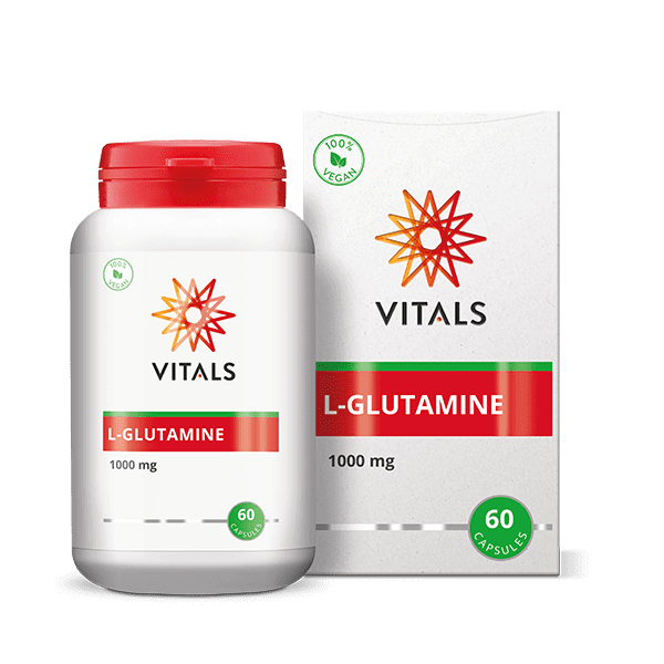 VITALS L-GLUTAMINE 1000 MG 60 CAPSULES