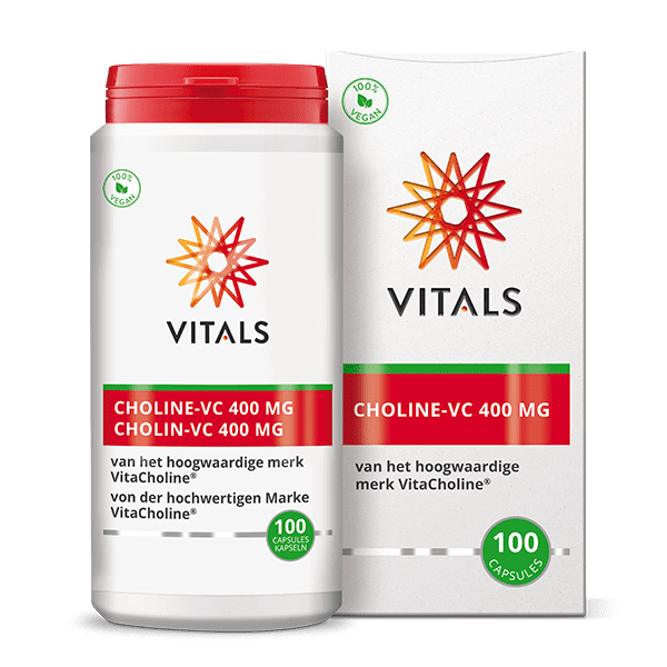 VITALS CHOLINE-VC 400 MG 100 CAPSULES