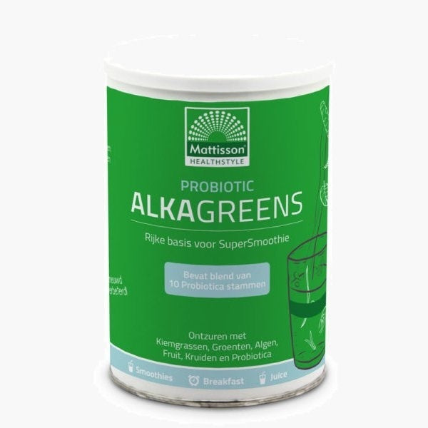 Mattisson HealthStyle AlkaGreens Probiotisches Pulver 300g