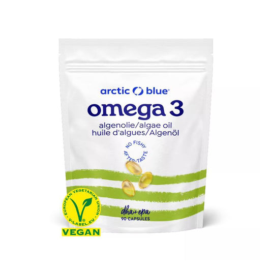 Arctic Blue Omega 3 algenolie DHA & EPA 90 capsules
