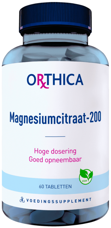 Orthica Magnesiumcitraat-200 120 tabletten
