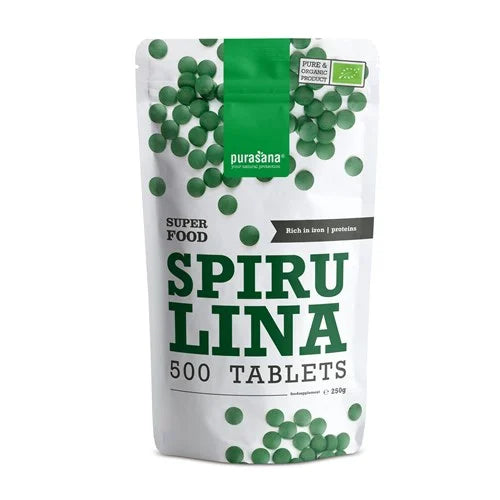 Purasana Spirulina 500 Tabletten Bio