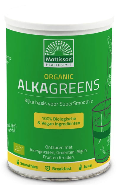 Mattisson AlkaGreens Pulver Bio 300gr