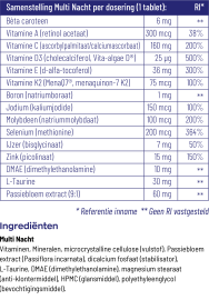 Vitakruid Multi nacht 90 tabletten