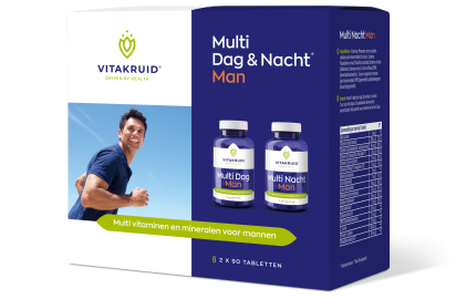Vitakruid Multi dag & nacht man 2 x 90 tabletten 180 tabletten
