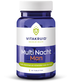 Vitakruid Multi nacht man 30 tabletten