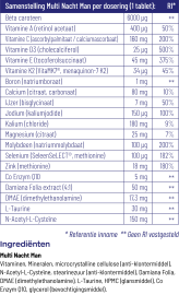 Vitakruid Multi nacht man 90 tabletten