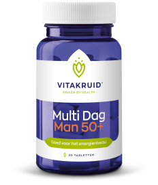 Vitakruid Multi dag man 50+ 30 tabletten