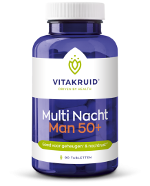 Vitakruid Multi nacht man 50+ 90 tabletten