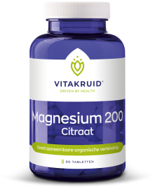 Vitakruid Magnesium 200 Citrat 90 Tabletten 