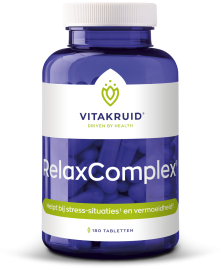 Vitakruid RelaxComplex 1250mg Magnesiumtaurat &amp; D3 180 Tabletten