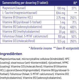 Vitakruid RelaxComplex 1250mg Magnesiumtaurat &amp; D3 180 Tabletten