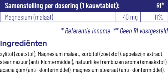 Vitakruid Magnesium junior 90 kauwtabletten
