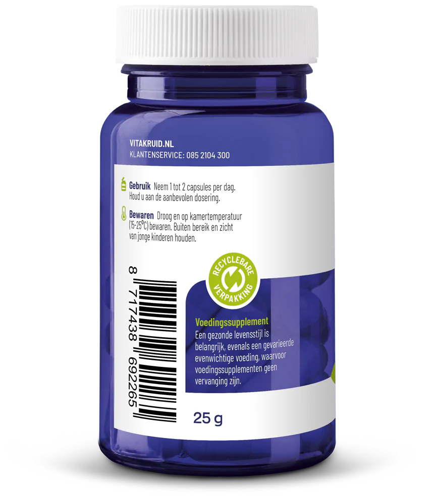 Vitakruid Biotine 2500 mcg 90 vegetarische capsules