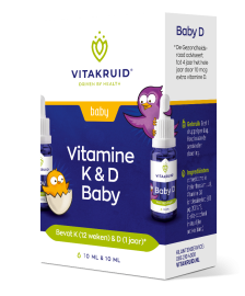 Vitakruid Vitamin K &amp; D Babytropfen 10ml 20 Milliliter 