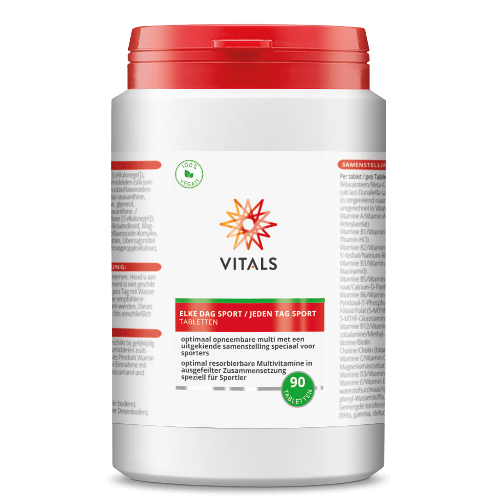 VITALS ELKE DAG SPORT 90 TABLETTEN