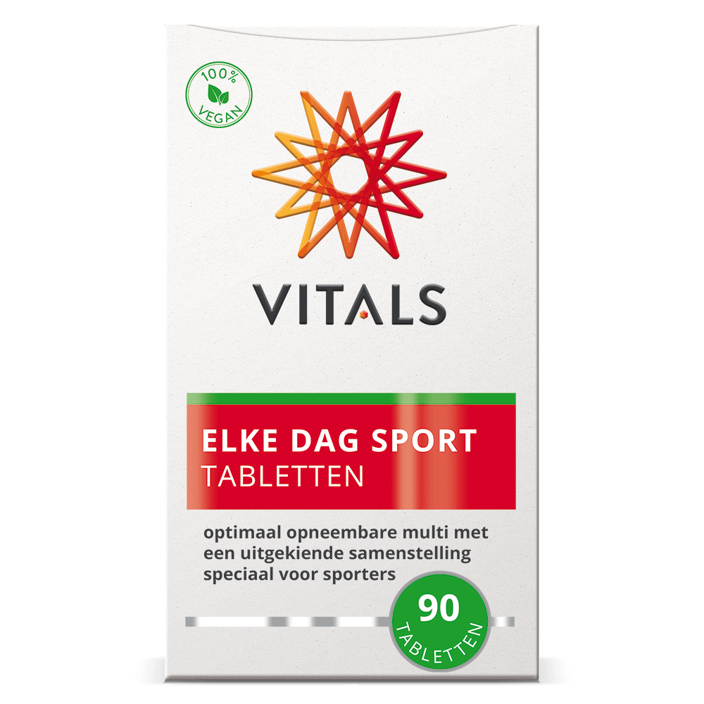 VITALS ELKE DAG SPORT 90 TABLETTEN