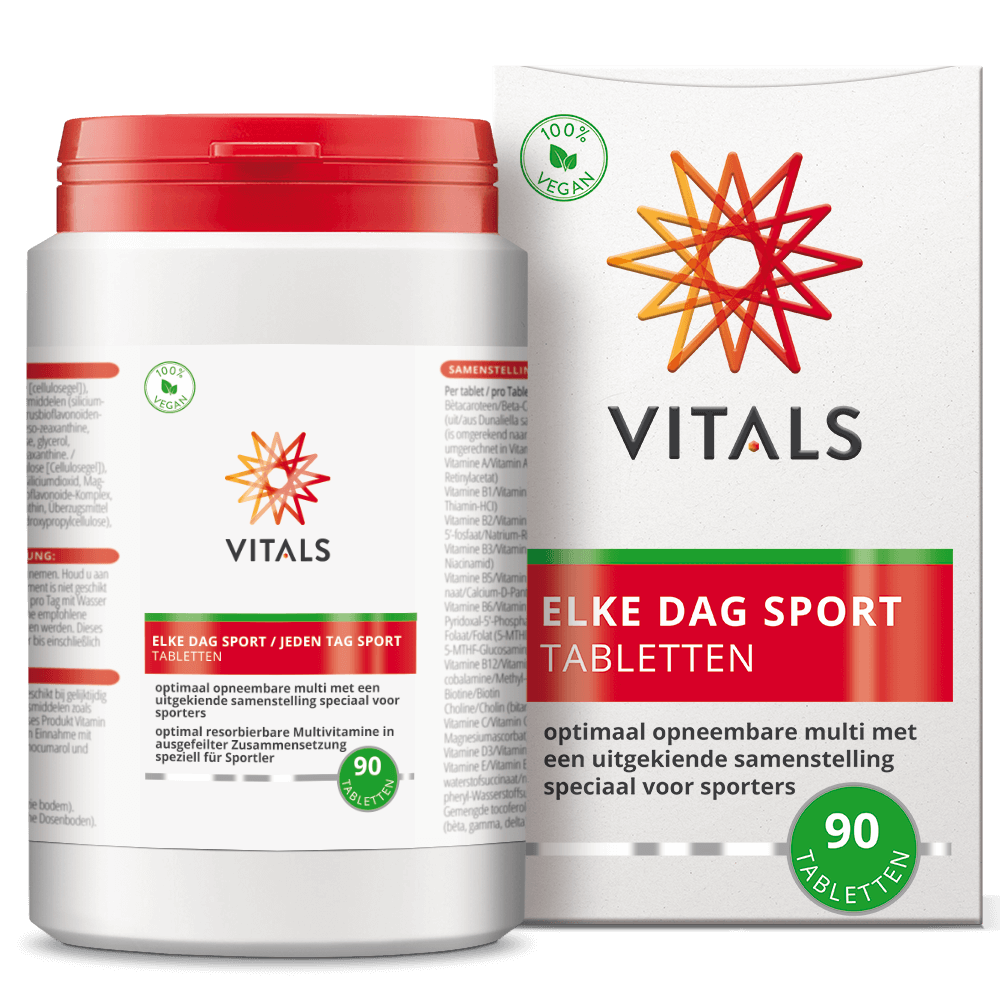 VITALS ELKE DAG SPORT 90 TABLETTEN