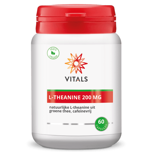 VITALS L-THEANINE 200 MG 60 CAPSULES
